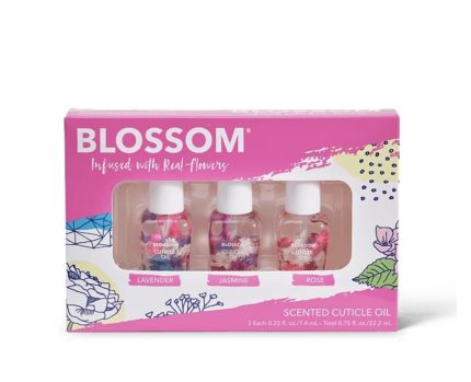Set 3 Mini Aceite (Lavander, Jasmine, Rose) Blossom