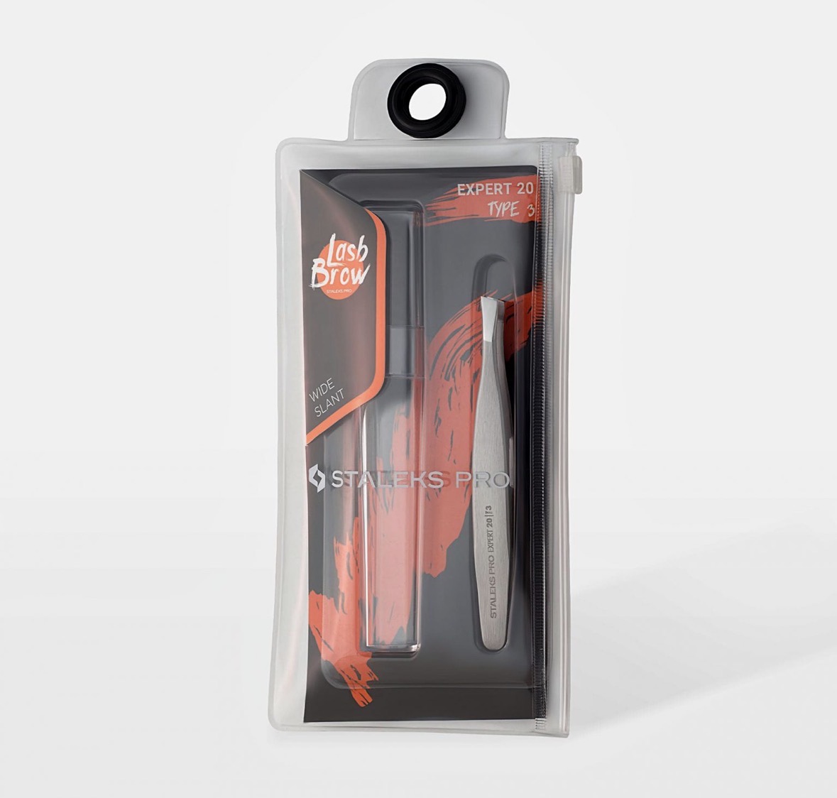 Pinza de cejas expert 20 type 3 Staleks