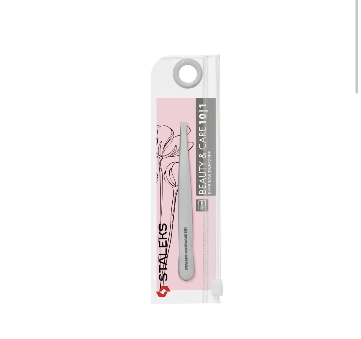 Pinza de cejas expert 10 type 1 Staleks