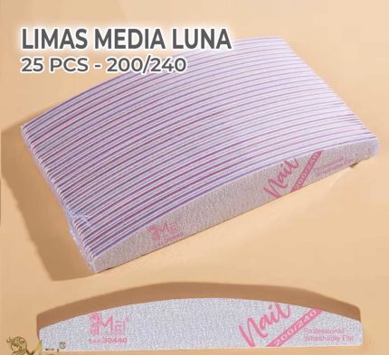 Paquete de limas curva 200/240   25pcs