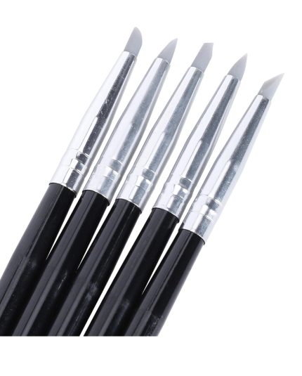 Set pincel de goma 5 pcs