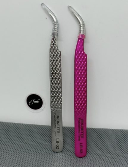 Pinza para pestañas  alternativa curva lb-02