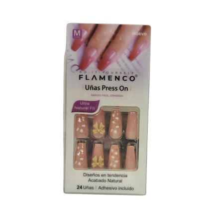 Uñas press on conffin con lazos coquette variadas