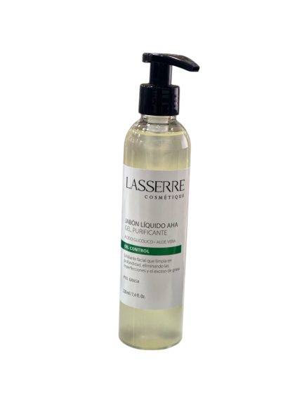 Jabon Liquido AHA 220ml Lasserre
