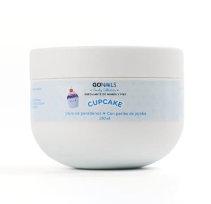 Exfoliante de manos y pies Aromas( Kupcake , Cotton Candy, Lolipop) 250ml Go Nails