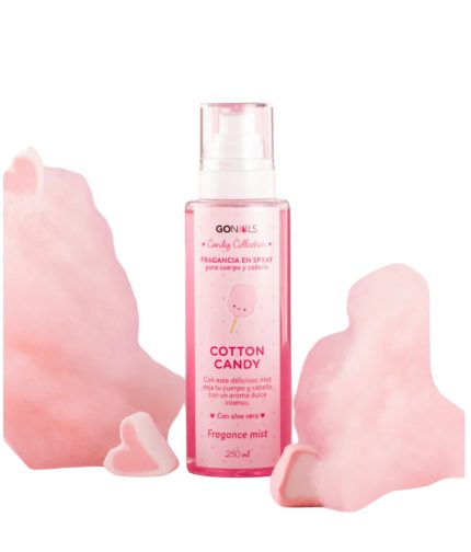 Fragancia Para Cuerpo y Cabello Cotton Candy Go Nails 250 ml