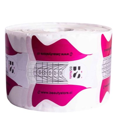 Moldes Estructurales 500pcs fucsia BS Nails