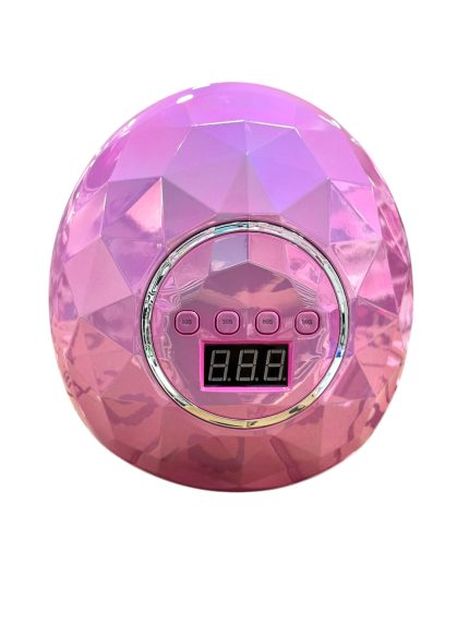 Lampara diamante Rosado, plateado, morado 86 wats Smart