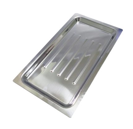 Bandeja acanalada metalica 20x10 cm (Podologia)