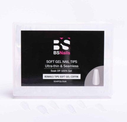 Tips Soft Gel Coffin 500 pcs Bs Nails
