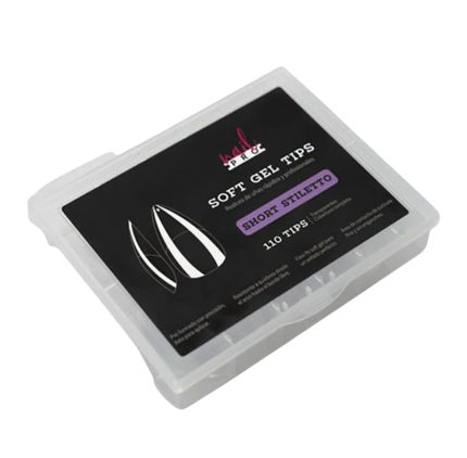 Tips Soft gel Short Stiletto 120pcs