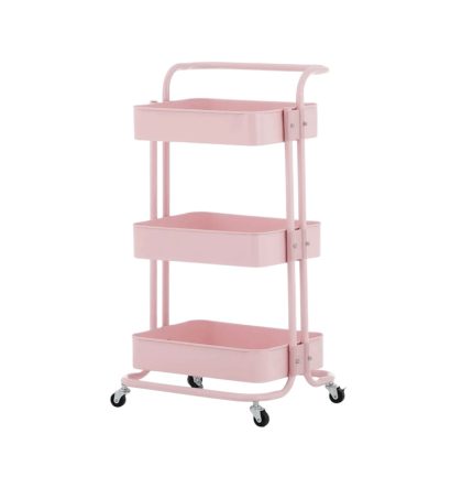 Carrito de organizador (rosado) 3 Pcs