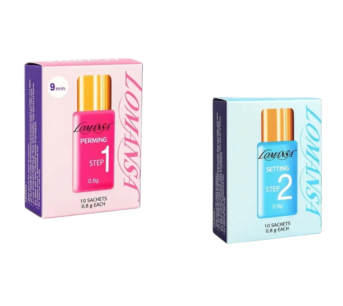 Paso 1 y 2 Lomansa sachets