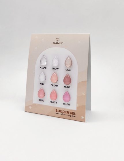 Gel Builder (Clear, Snow, Gem, Milk, Cream, Nude, Rose, Peach, Blush) Dans