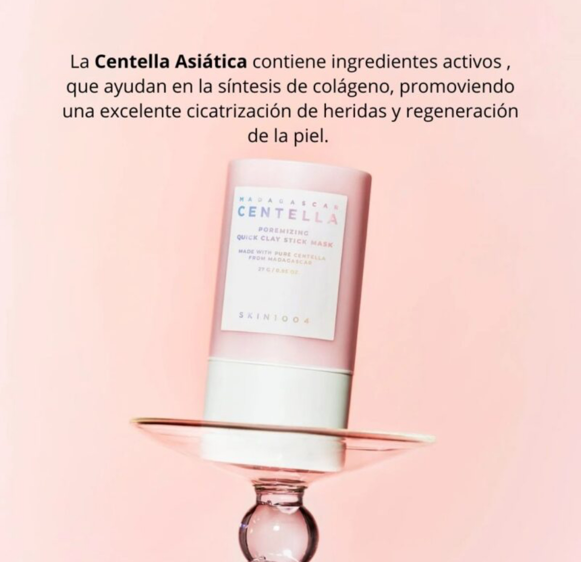 Skin1004 Mascarilla “Madagascar Centella Poremizing Quick Clay Stick Mask” - Imagen 2
