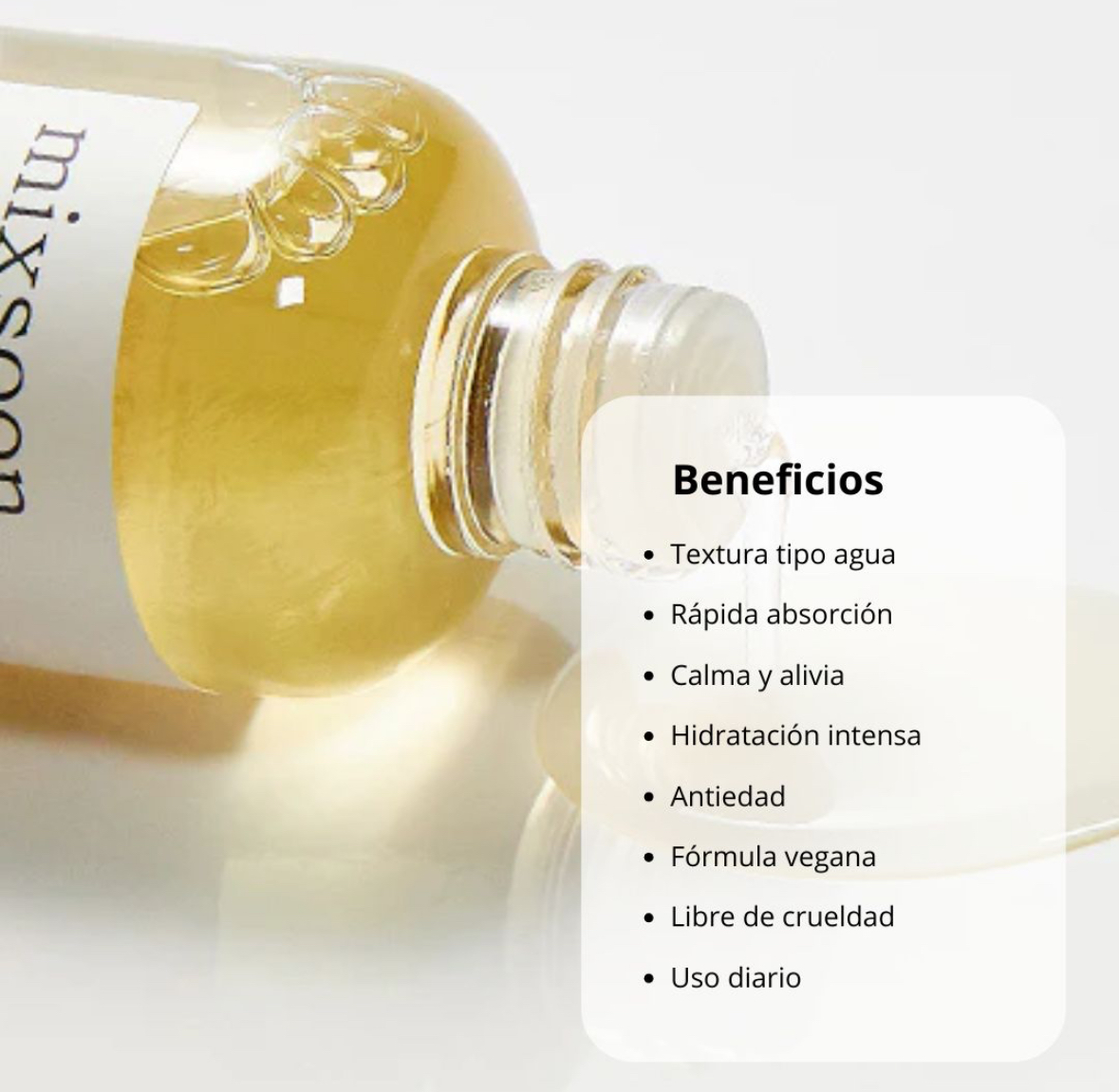 Mixsoon Esencia “Soondy Centella Asiatica Essence” 100ml Mixsoon - Imagen 5
