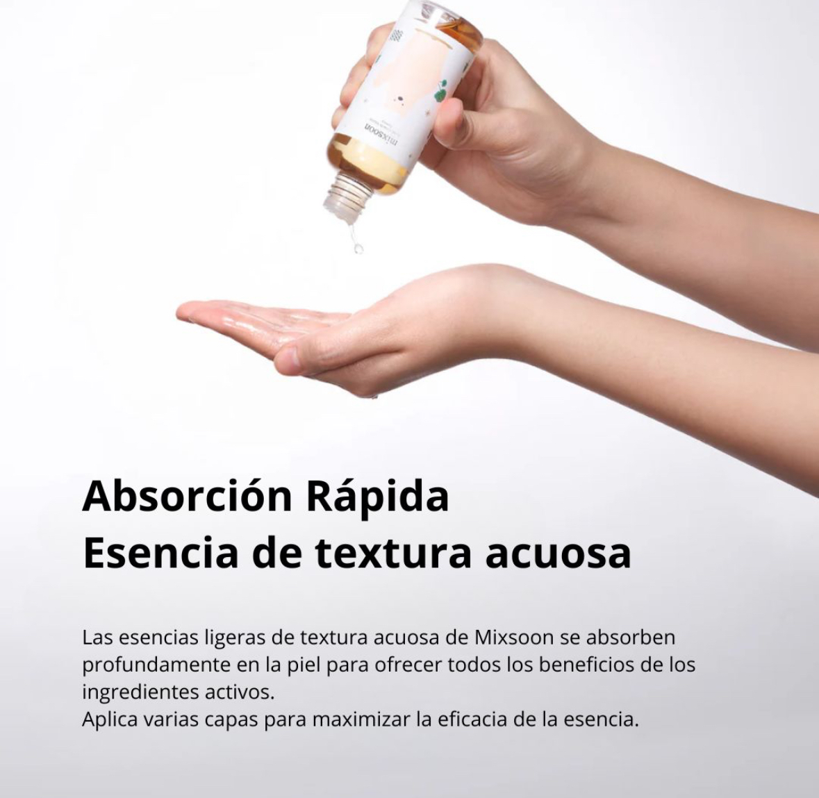 Mixsoon Esencia “Soondy Centella Asiatica Essence” 100ml Mixsoon - Imagen 6