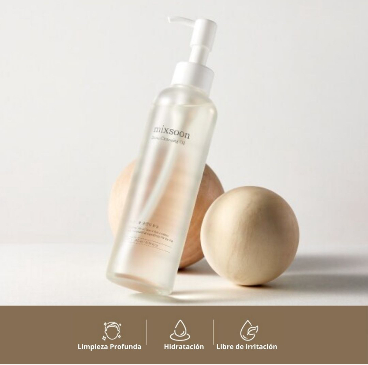 Mixsoon Limpiador “Bean Cleansing Oil” – 195ml - Imagen 5