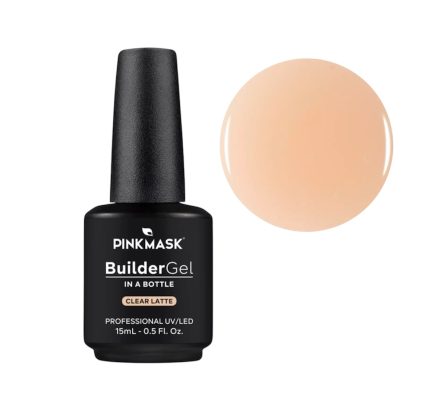 Builder Gel Clear Latte 15ml Pinkmask