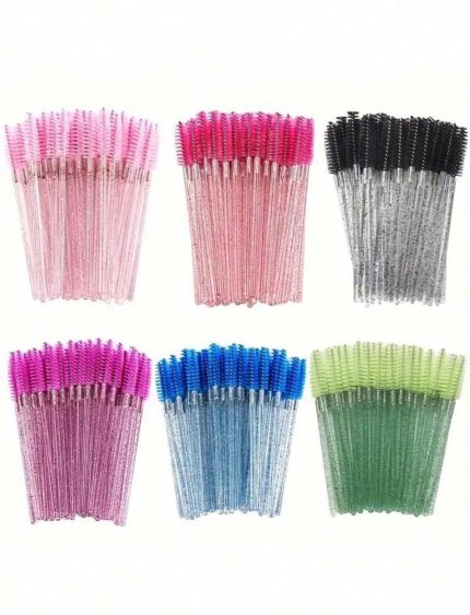 Cepillos o grupillon  para pestañas 100 pcs
