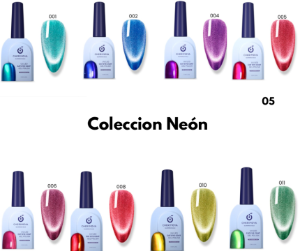 Cat Eye Neon (efecto ojo de gato) 001 - 011 Cherimoya