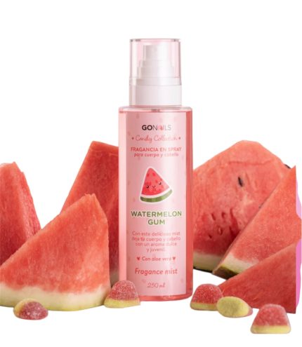 Fragancia en spray aromas Watermelon Gum 250ml Go Nails