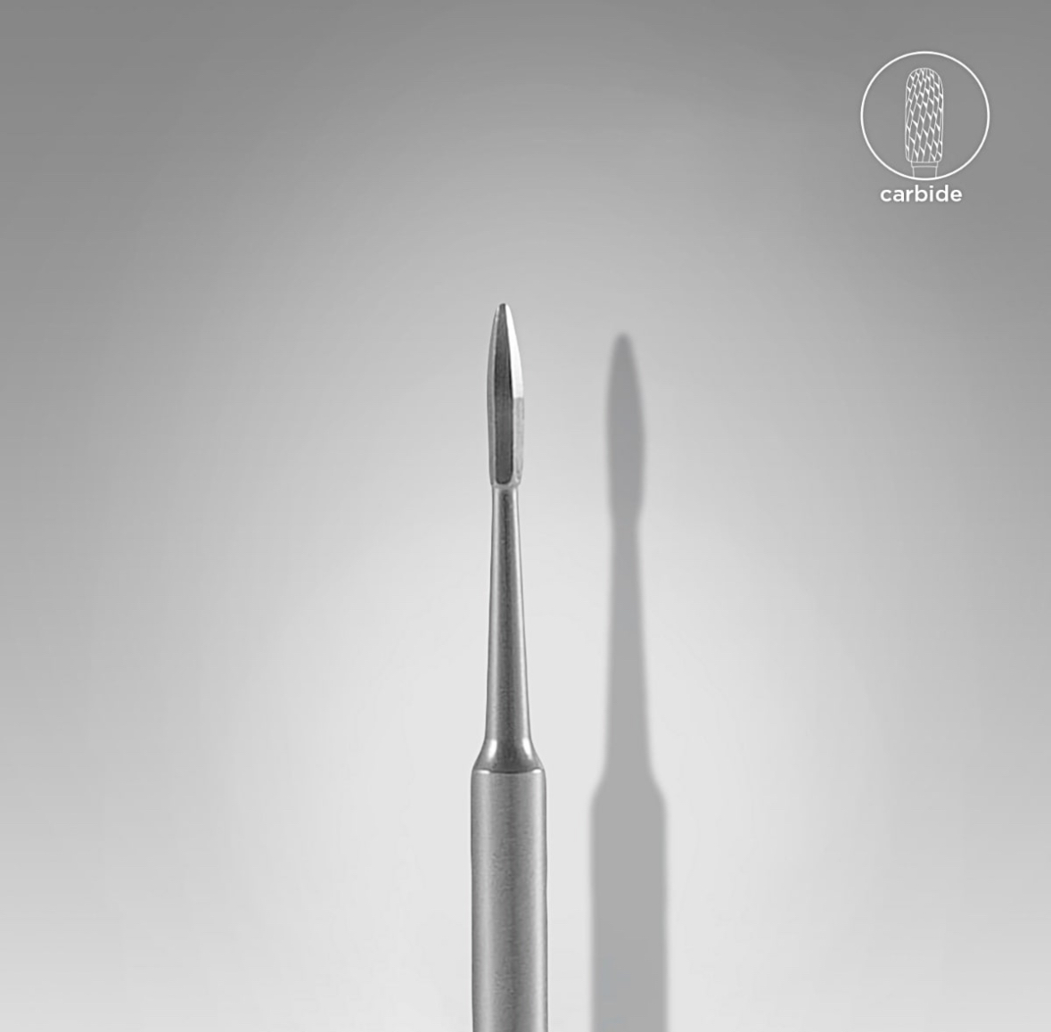 Fresa de Carburo de seguridad “Nail Cleaner” 1.2mm Staleks