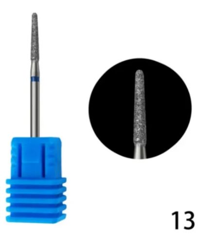 Fresa punta conica cinta azul alternativa