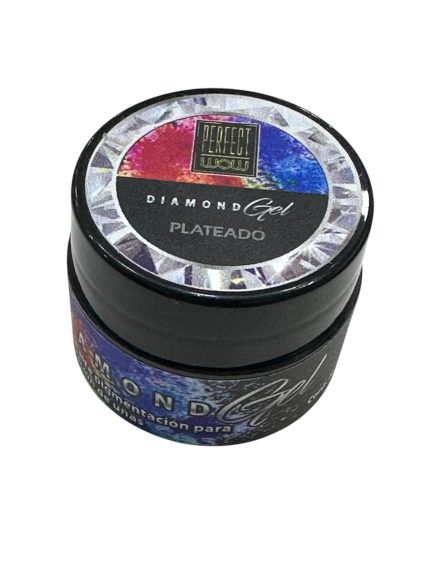 Diamond Gel plateado A871 Perfect Wow