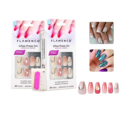 Uñas Press on traslucidos