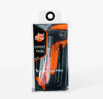 Pinza de Cejas Expert 11 Type 3 – Negra Staleks