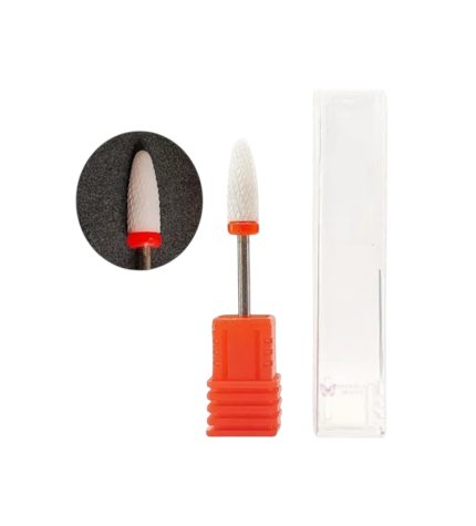Fresa ceramica conica de retiro (pimpollo) cinta roja