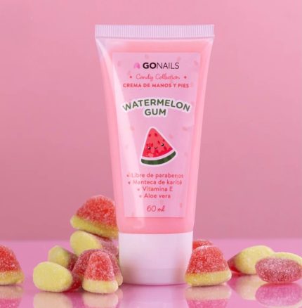 Crema de manos y pies Watermelon Gum 60ml Go Nails