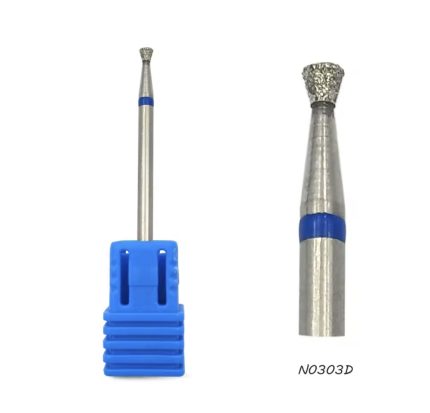 Fresa cono invertido cinta azul (Alternativa)