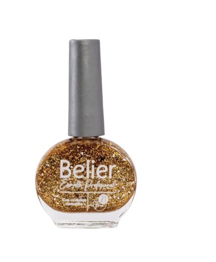 Esmalte Glitter Champagne Tradicional 13ml Belier
