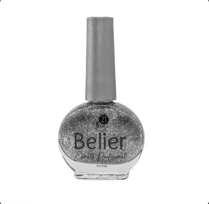Esmalte Escarcha Plata Tradicional 13ml Belier