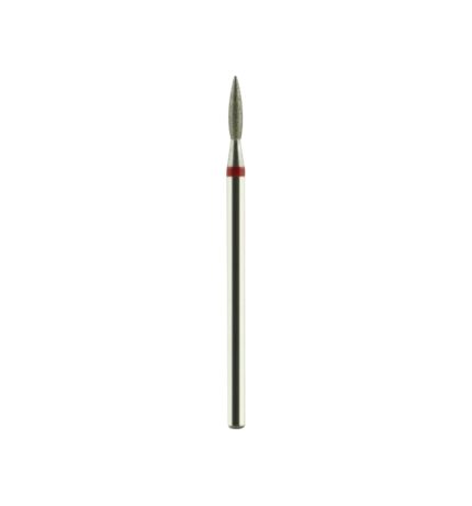 Fresa diamantada flama 0.21 roja Strong Nails