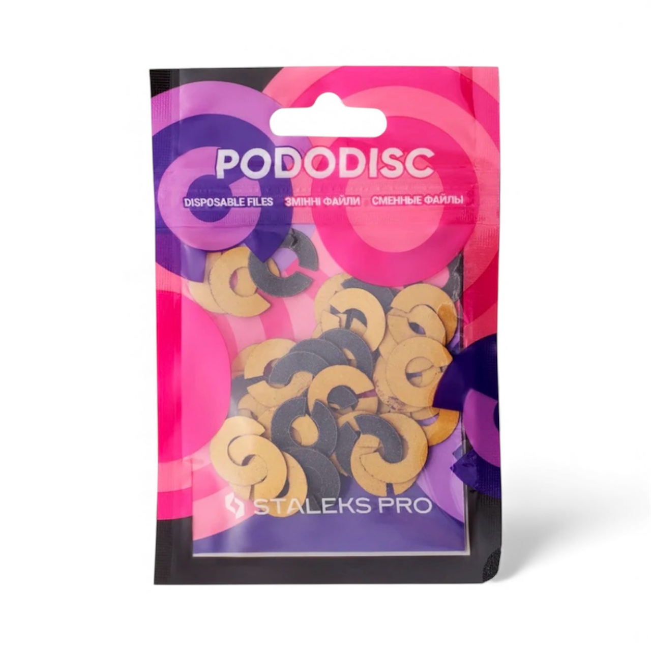 Lima 100 grit Pads Para Pododisc Pro – Talla “S” Blanco Staleks