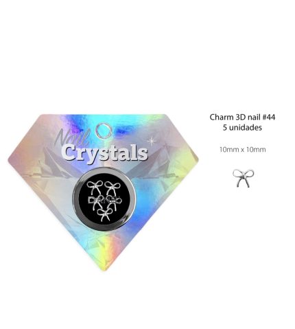 Charm 5 pcs  3D nail #44 Dans