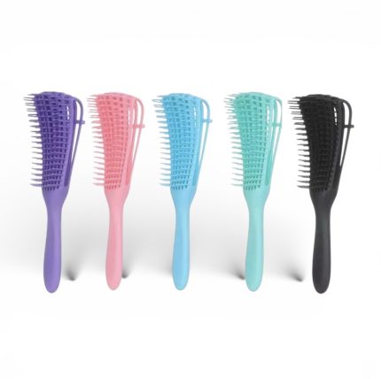 Cepillo desenredante para cabello crespo