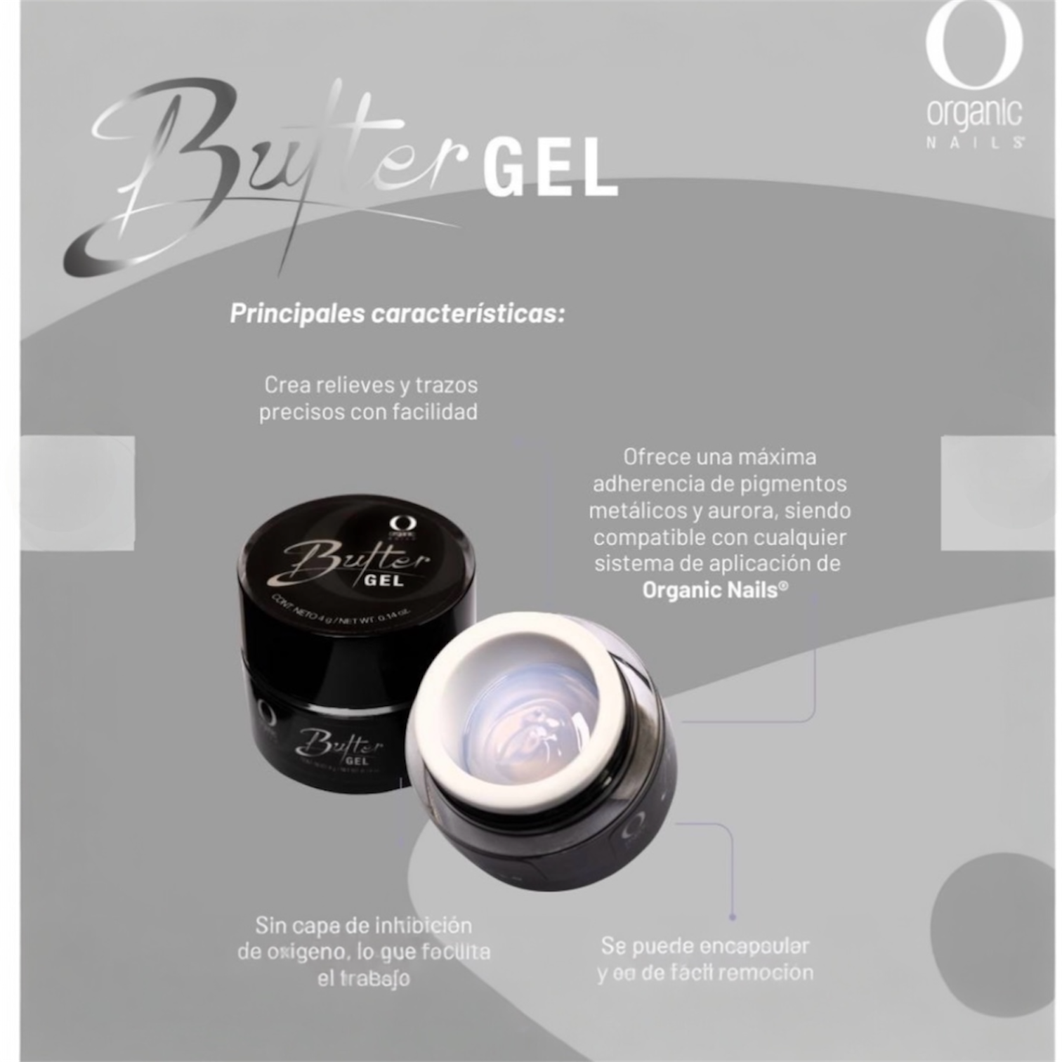 Butter gel (Sin capa de inhibicion) Organic - Imagen 2