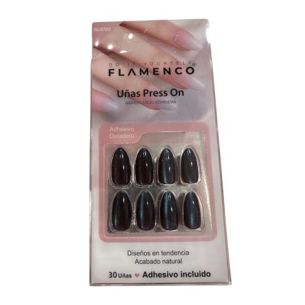 Uñas Press on cat eyes