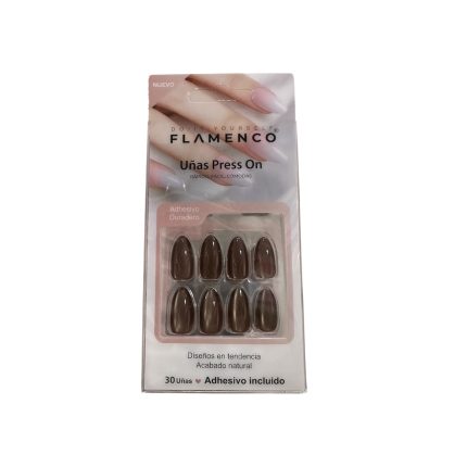 Uñas Press on cat eyes cafe