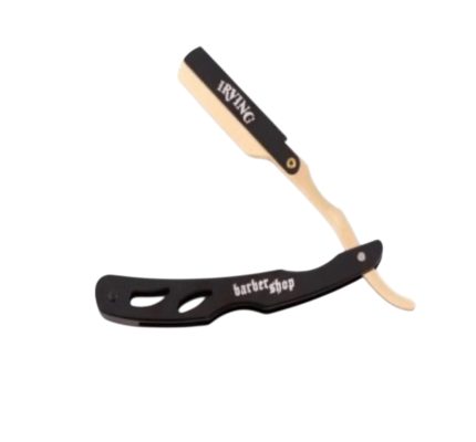 Navajin para barberia de afeitar de Gillete negro