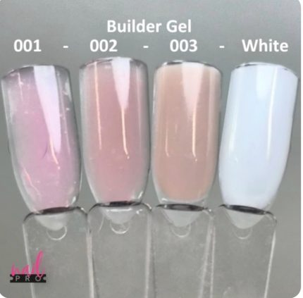 Builder gel pote 15ml Nail Pro (Clear, Cover Pink, Pink, White, 001, 002, 003, Nail Pro)